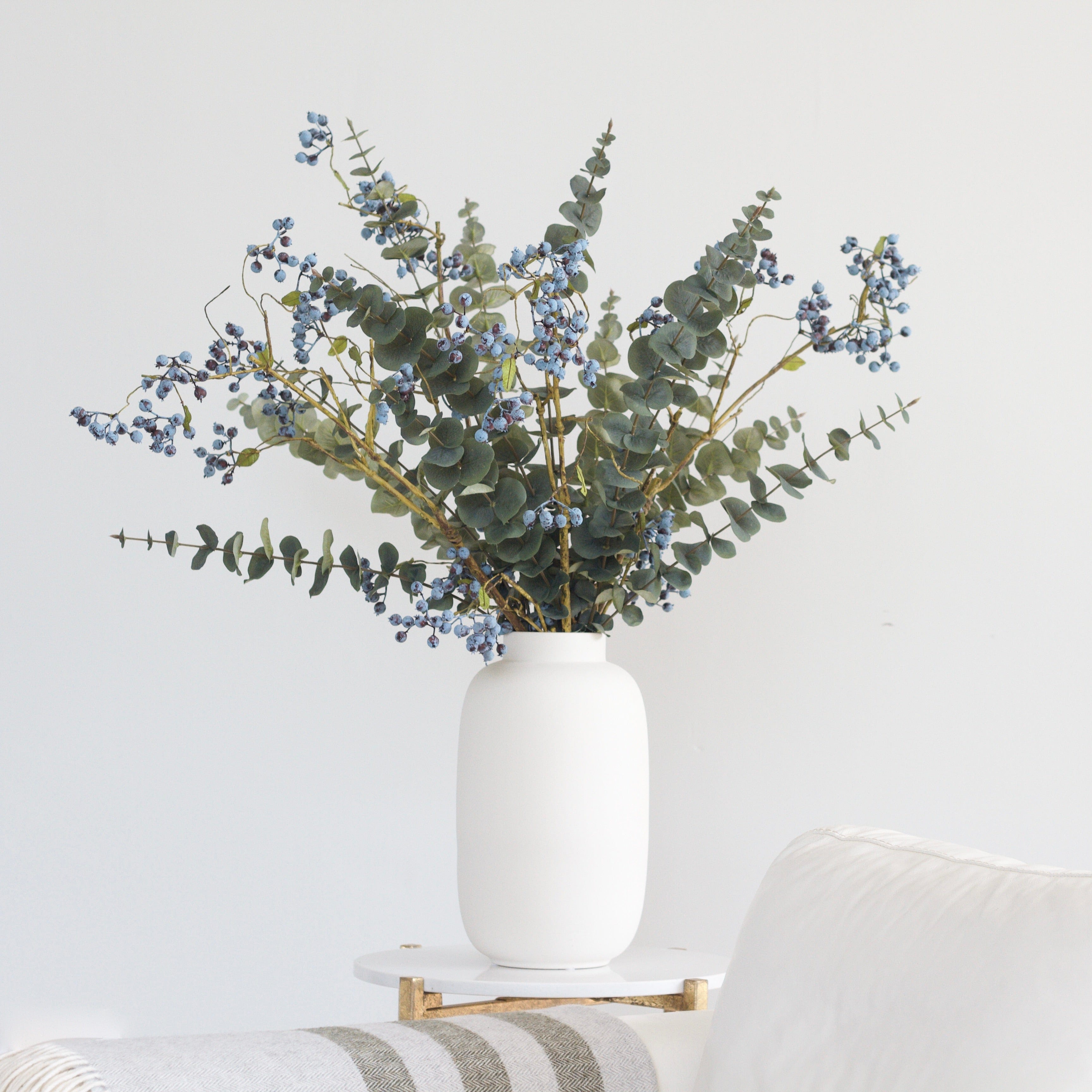 Blueberry & Eucalyptus Arrangement
