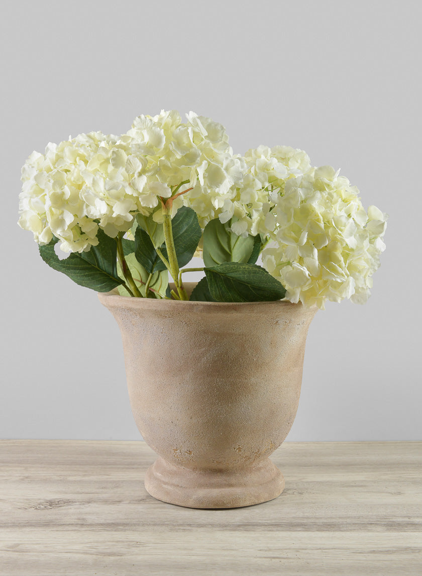 34in Long White Hydrangea