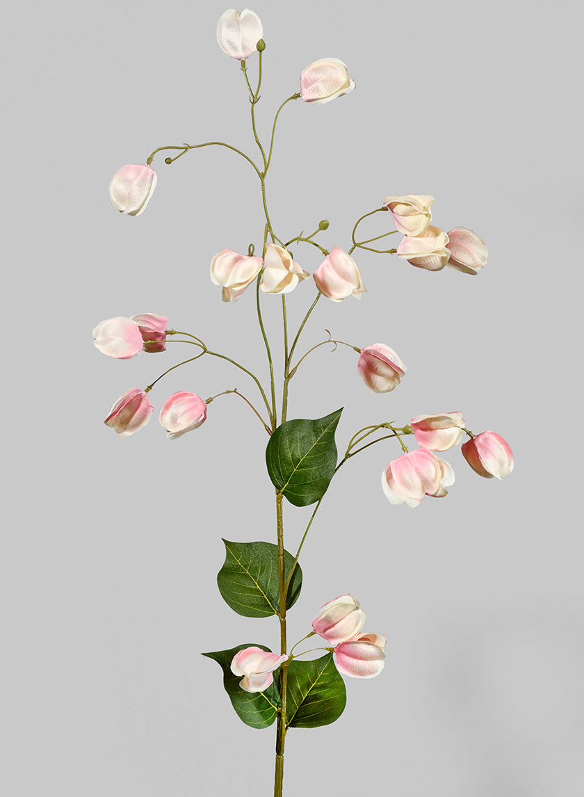 39in Long Pink Lantern Flower Pick