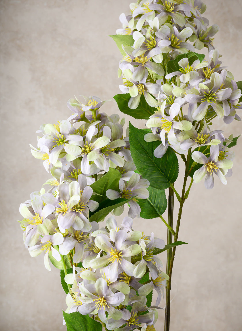 34in Long Light Blue Lilac Spray, Case of 12