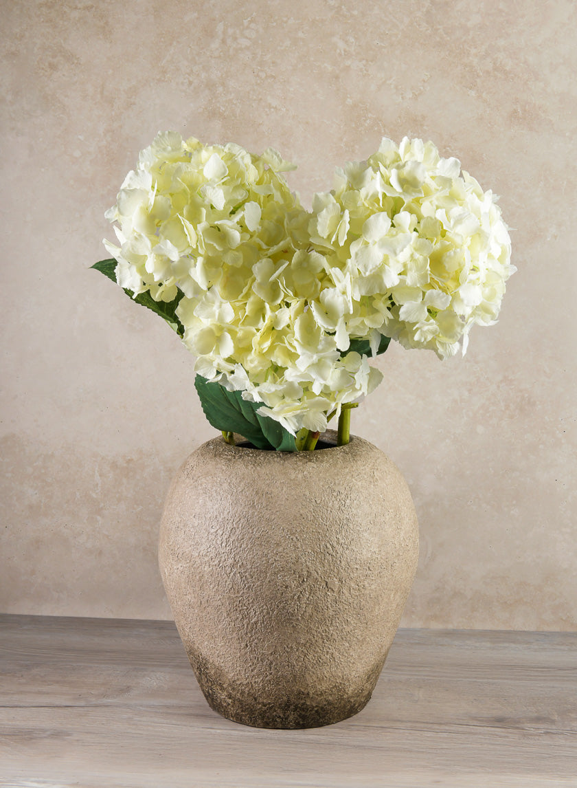 34in Long White Hydrangea