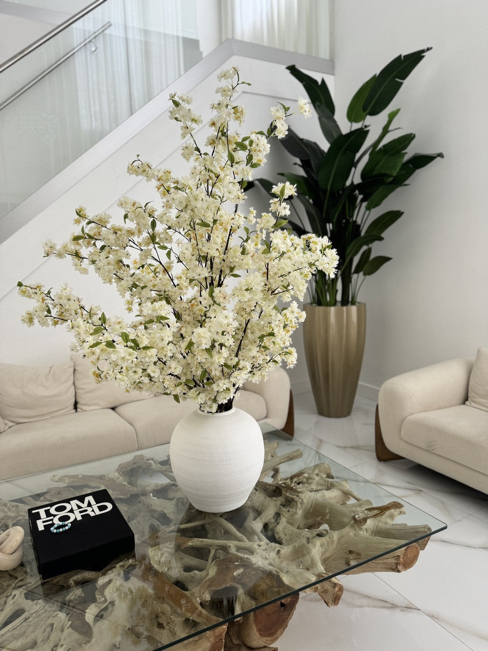 Konos Vase with Cherry Blossoms