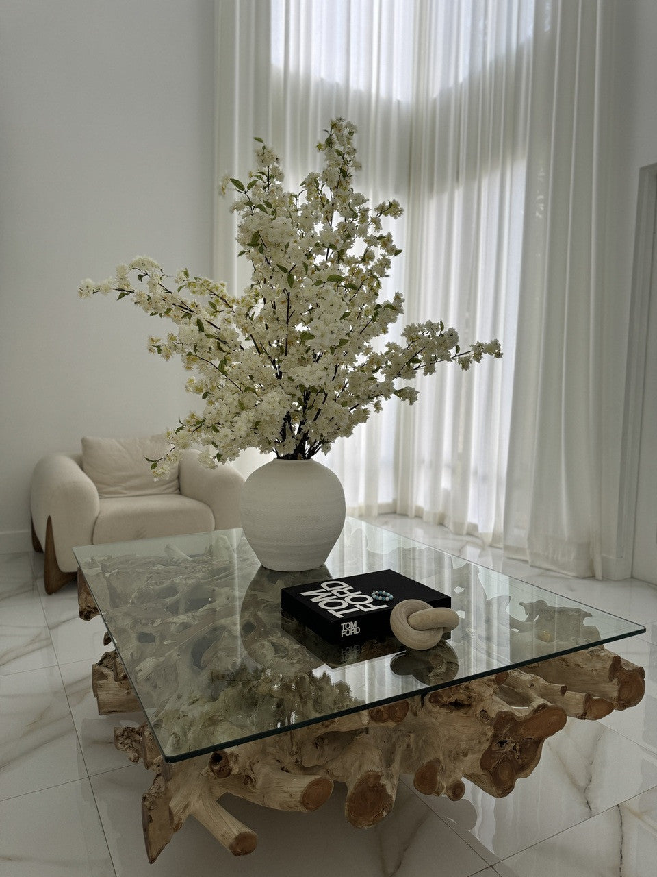 Konos Vase with Cherry Blossoms