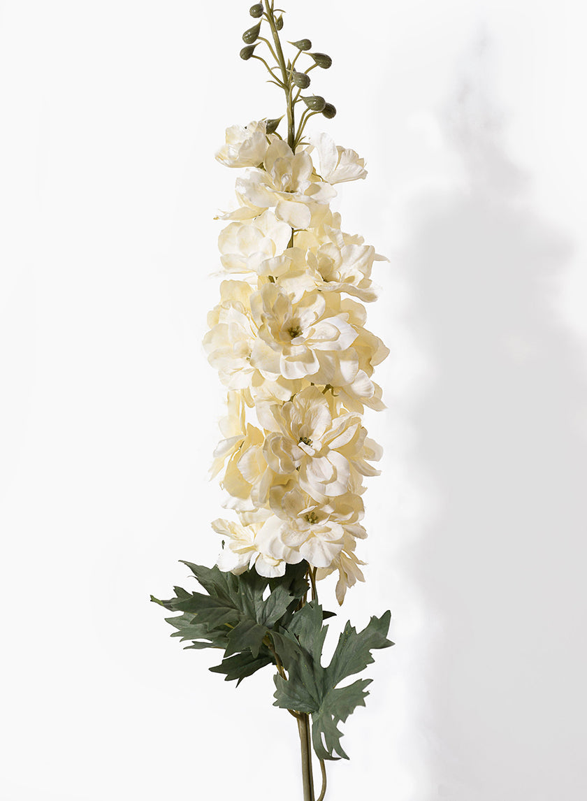 37in Long White Delphinium