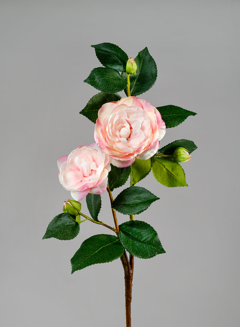 32in Long Light Pink Tea Flower Spray