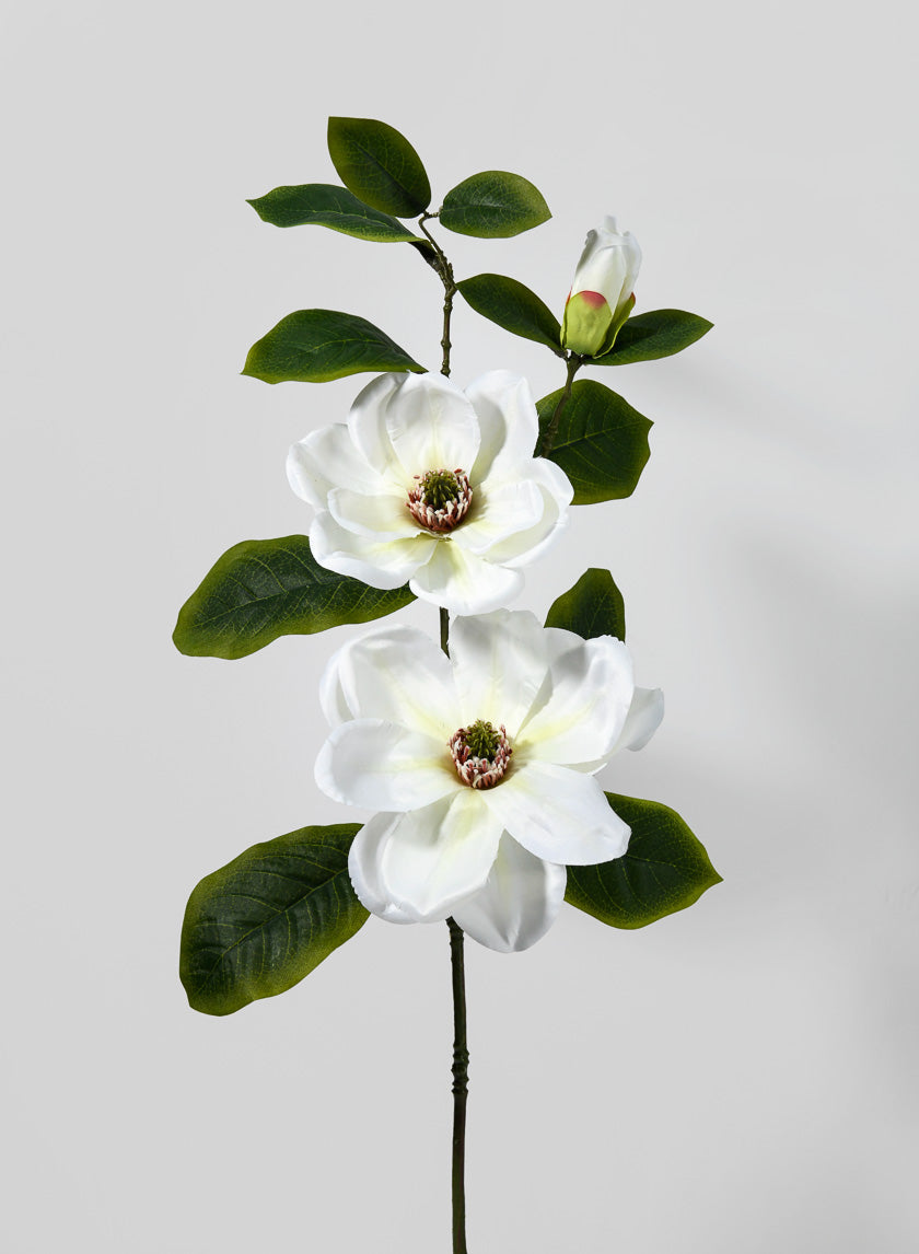 33in Long Magnolia Spray