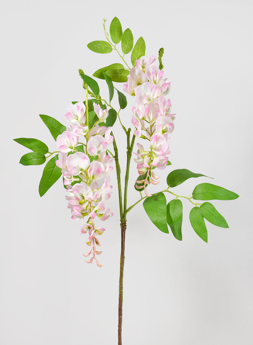37in Long Pink Wisteria Spray, Case of 12