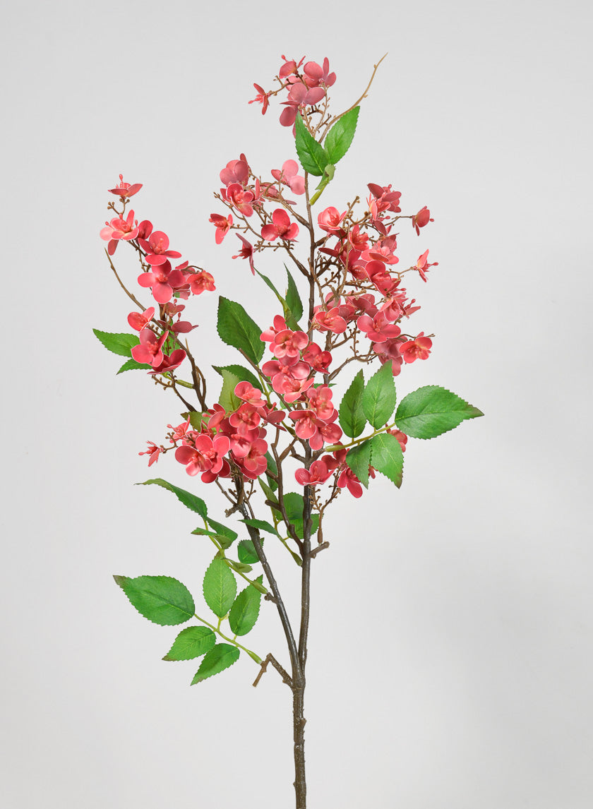 32in Long Pink Spring Blossom Branch, Case of 12