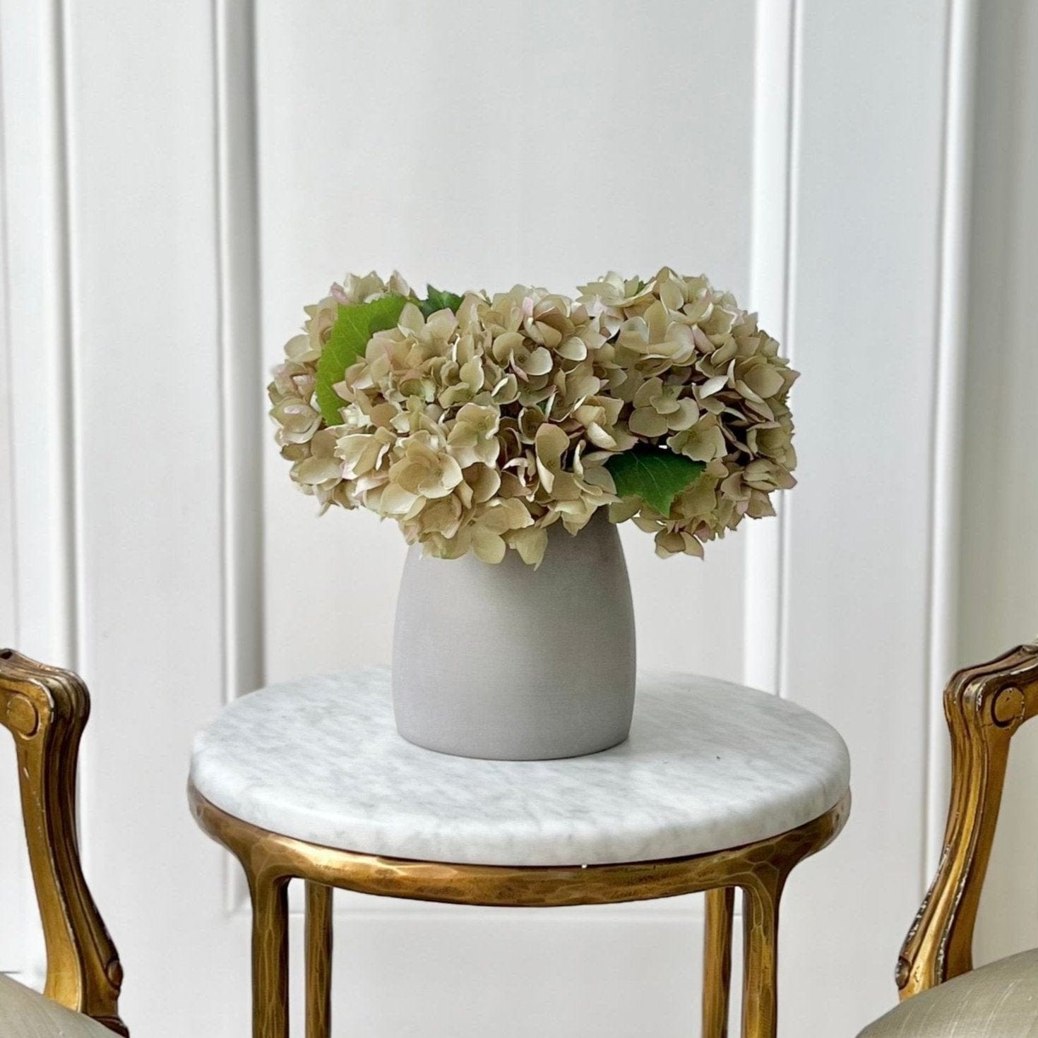 Artificial Sage Green Hydrangea