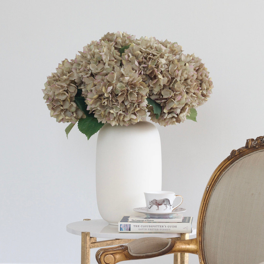 Artificial Sage Green Hydrangea