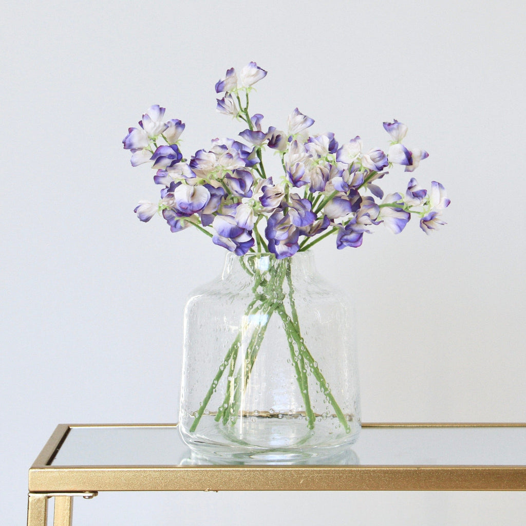 Artificial Small Blue Sweet Pea