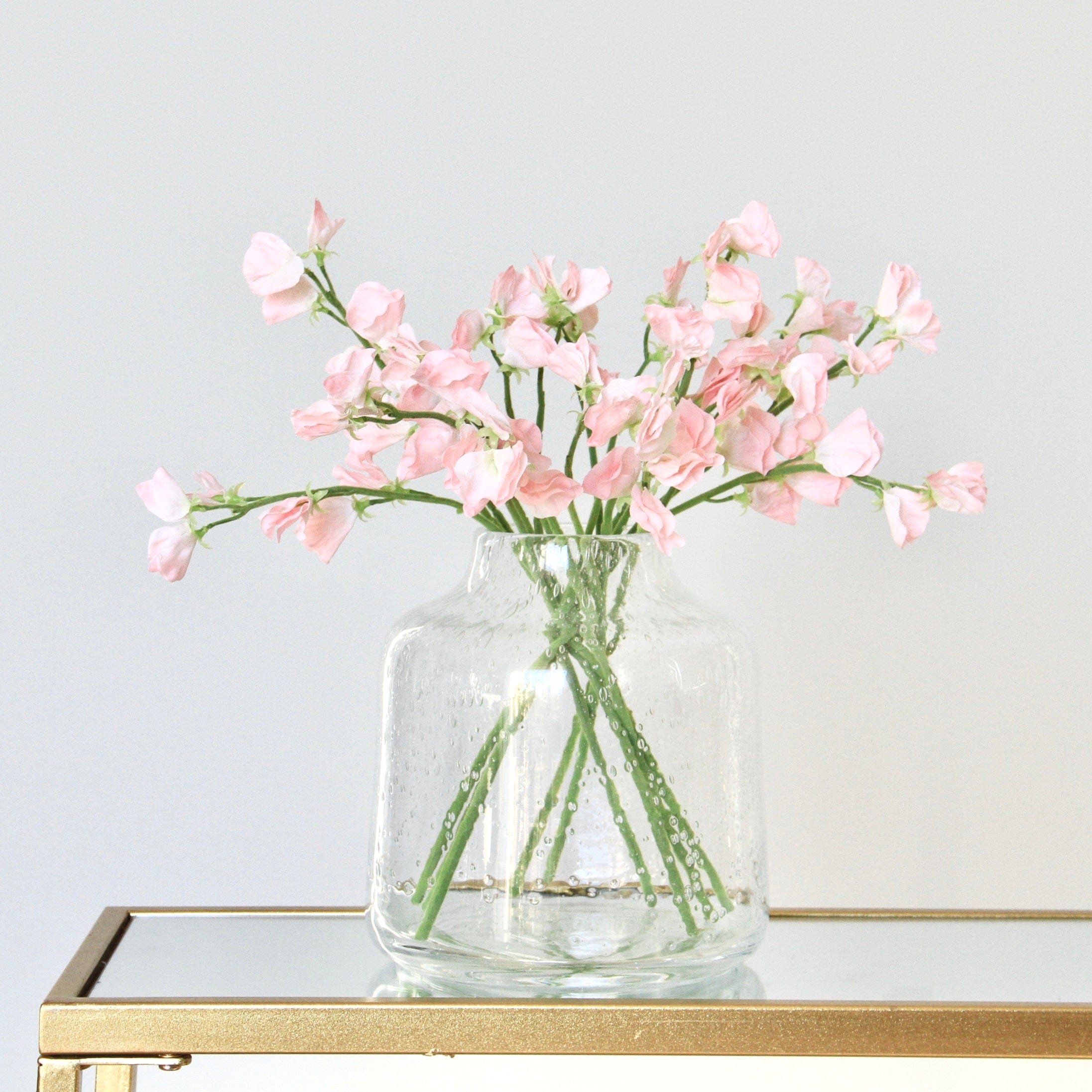 Artificial Small Light Pink Sweet Pea