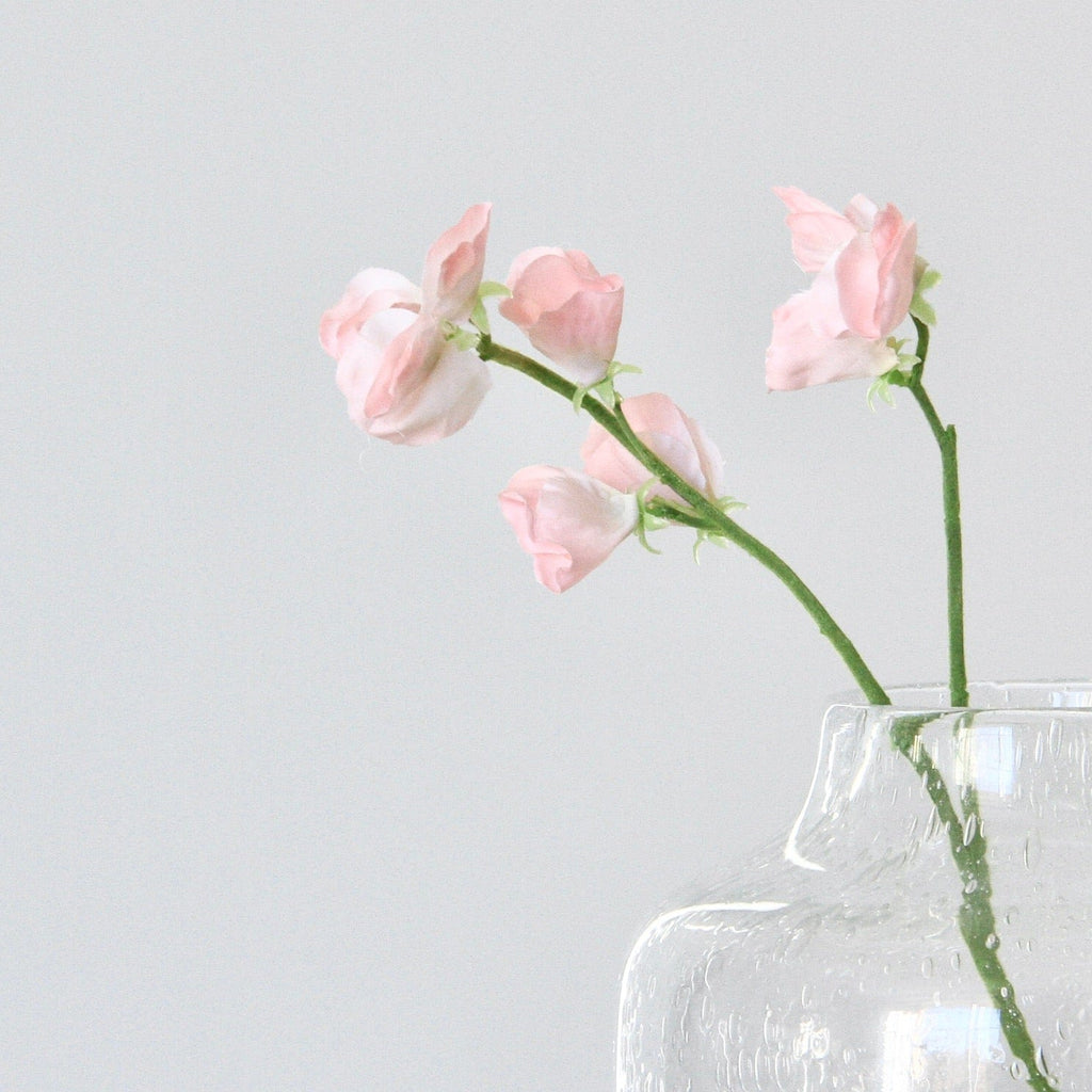 Artificial Small Light Pink Sweet Pea