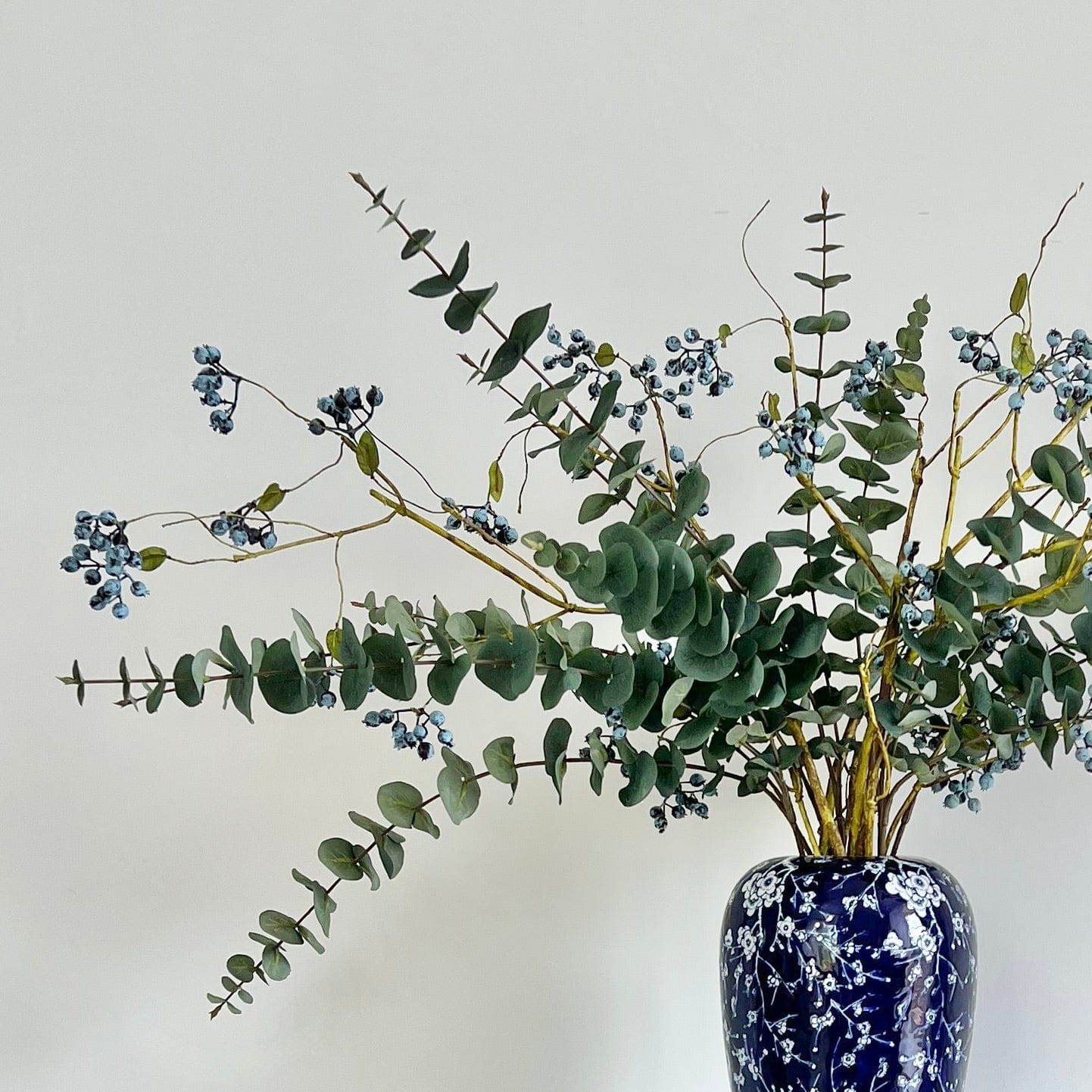 Blueberry & Eucalyptus Arrangement