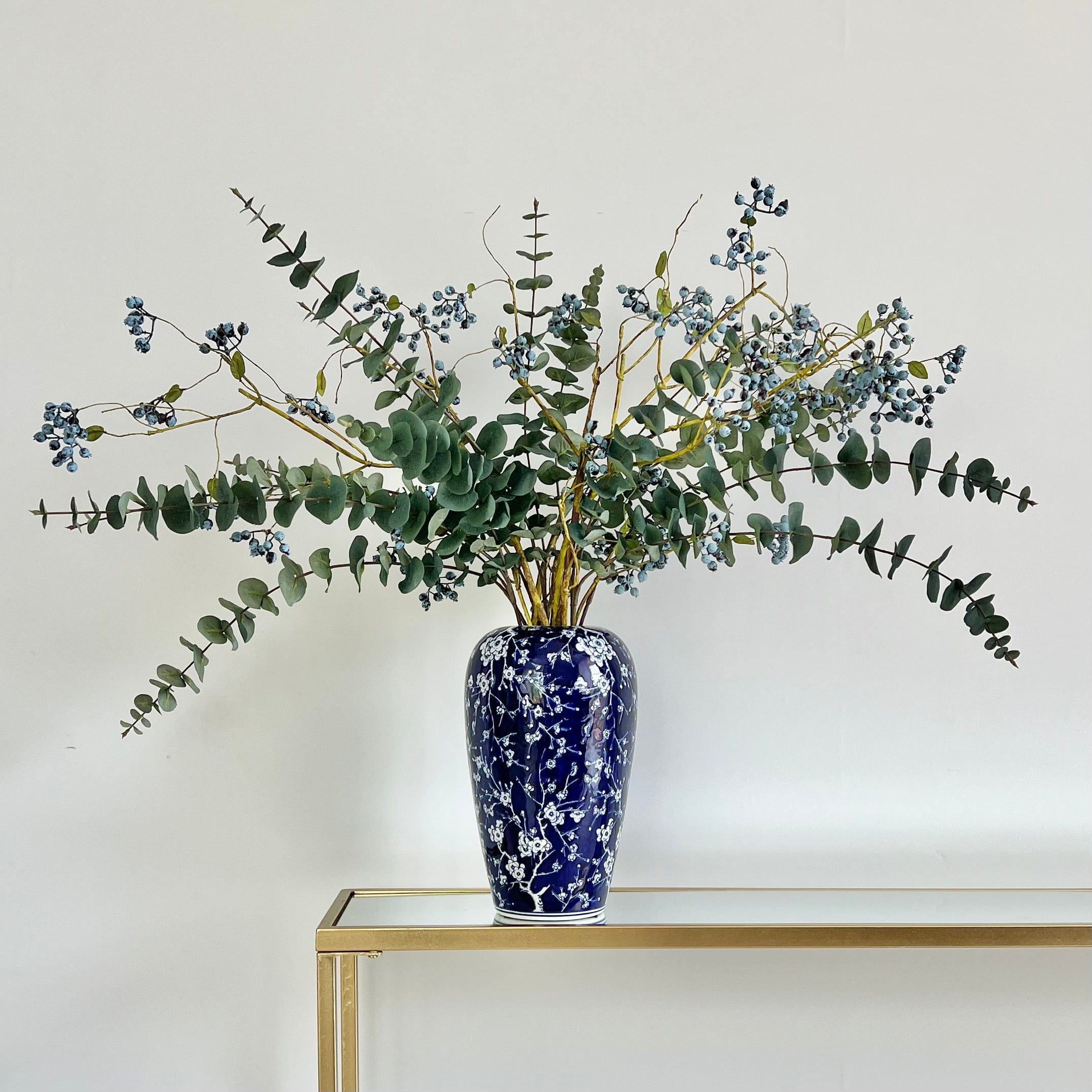 Blueberry & Eucalyptus Arrangement