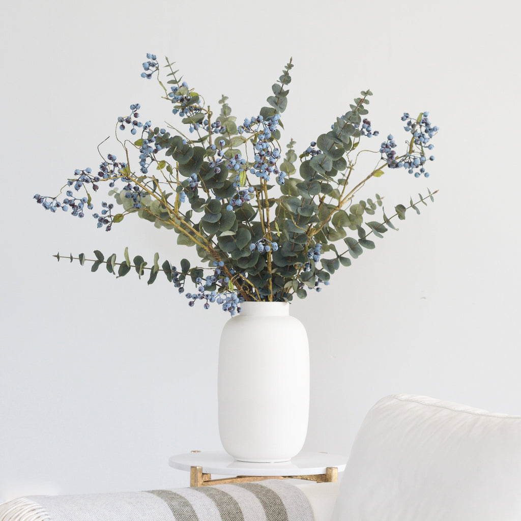 Blueberry & Eucalyptus Arrangement