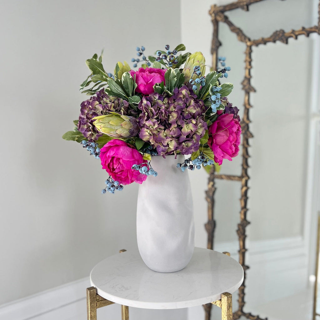 Bright Peony & Hydrangea Bouquet
