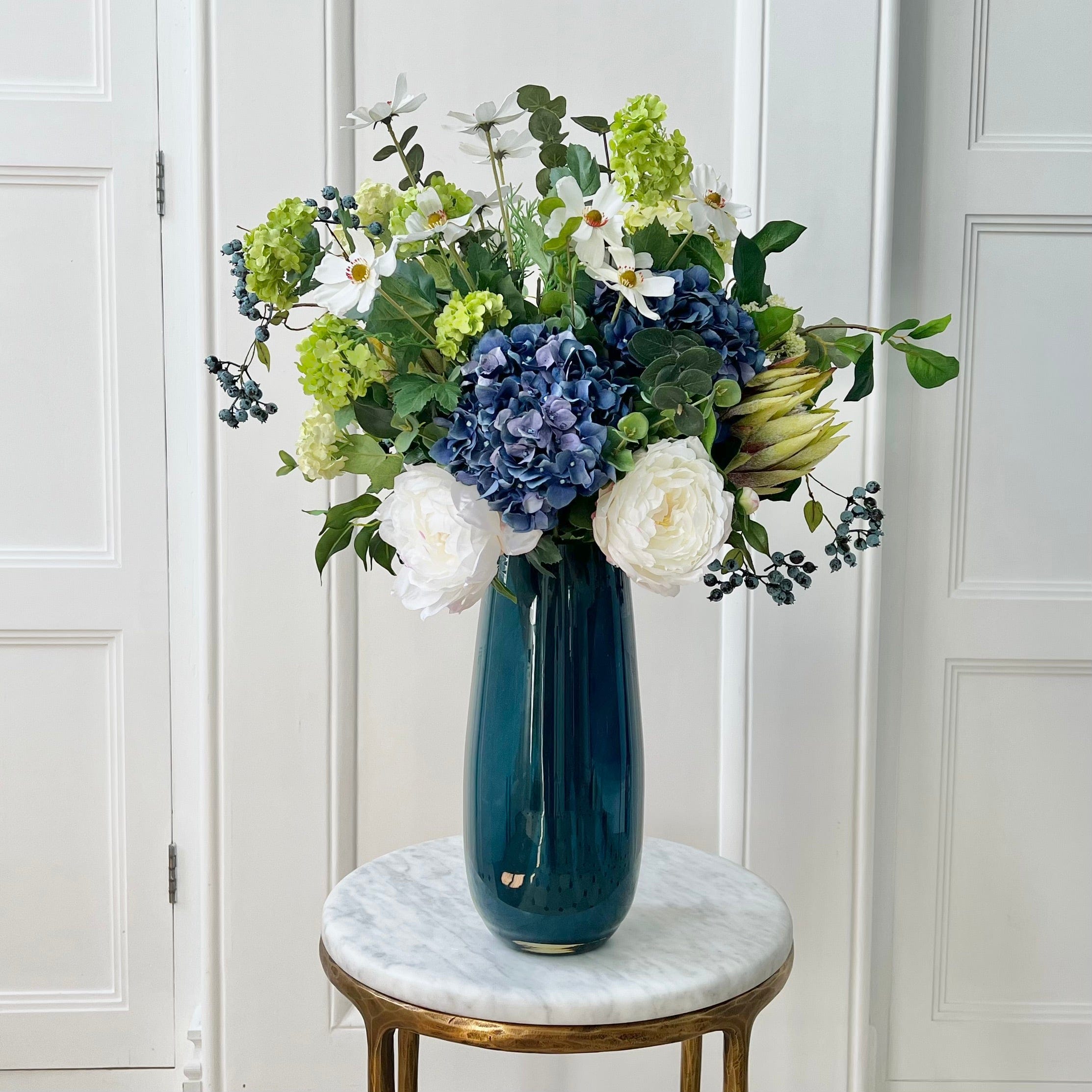 Out of the Blue Artificial Flower Bouquet