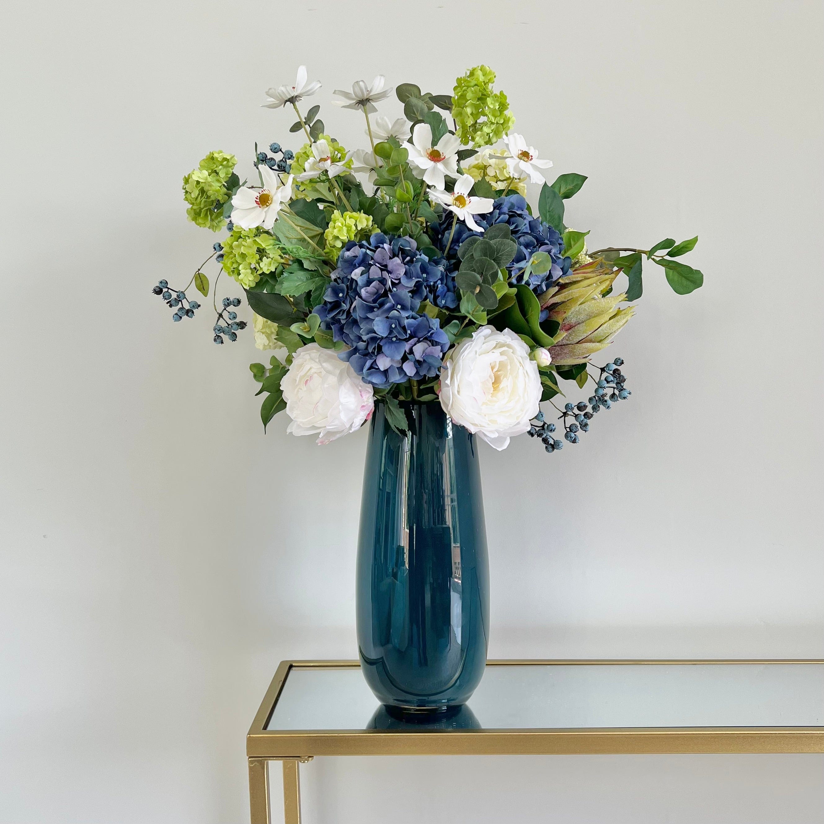 Out of the Blue Artificial Flower Bouquet