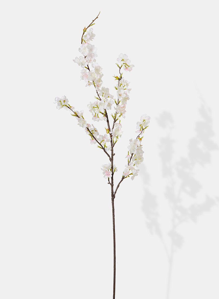 42in Long Light Pink Cherry Blossom Spray, Case of 12