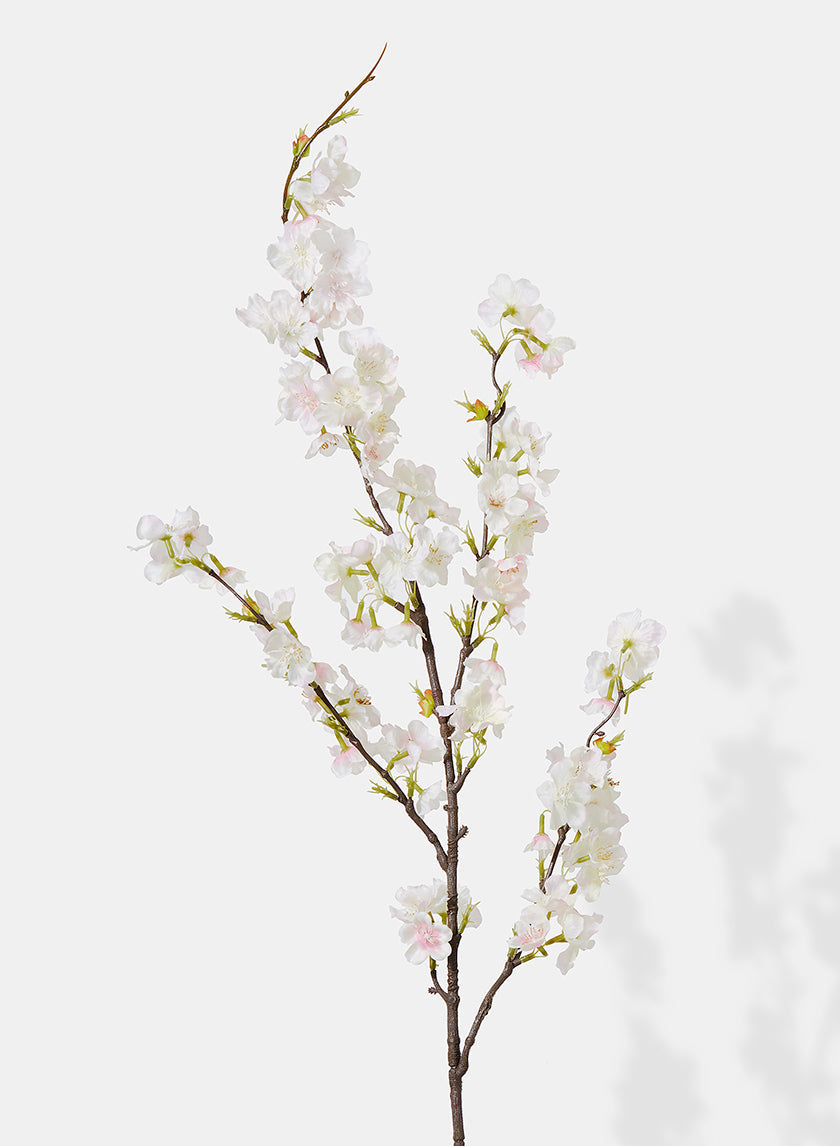 42in Long Light Pink Cherry Blossom Spray, Case of 12
