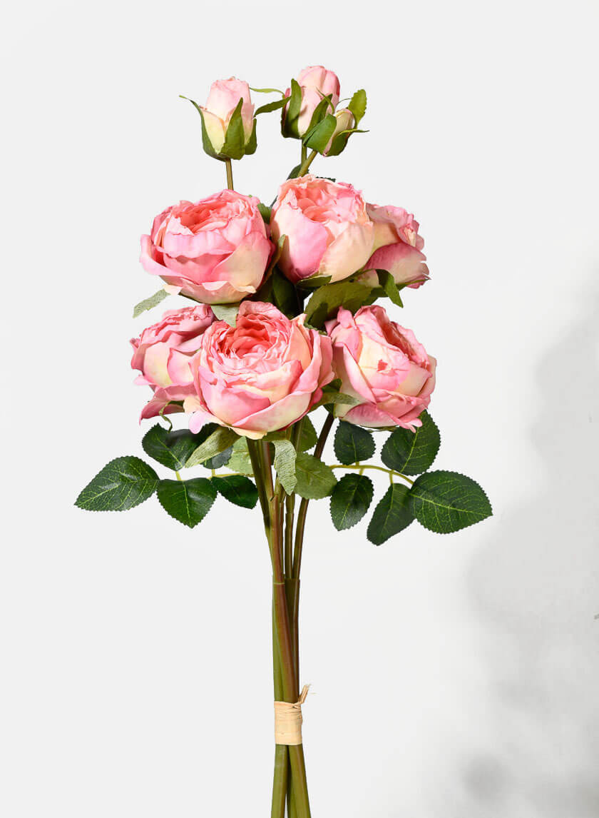 24in Long Pink Roses Bouquet