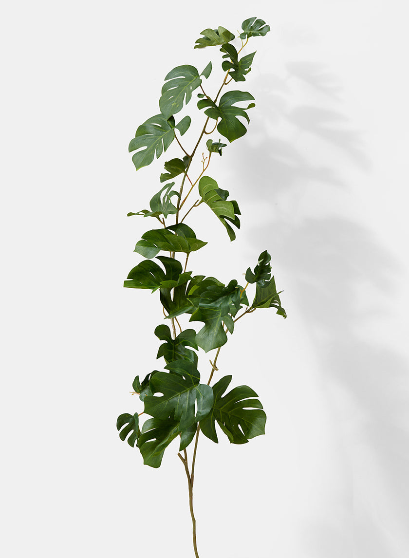 38in Long Monstera Leaf Bush