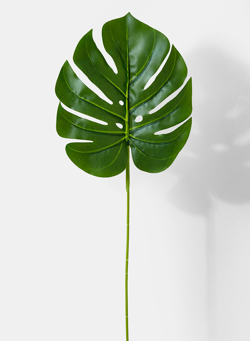 21in Long Small Artificial Split Philodendron Leaf
