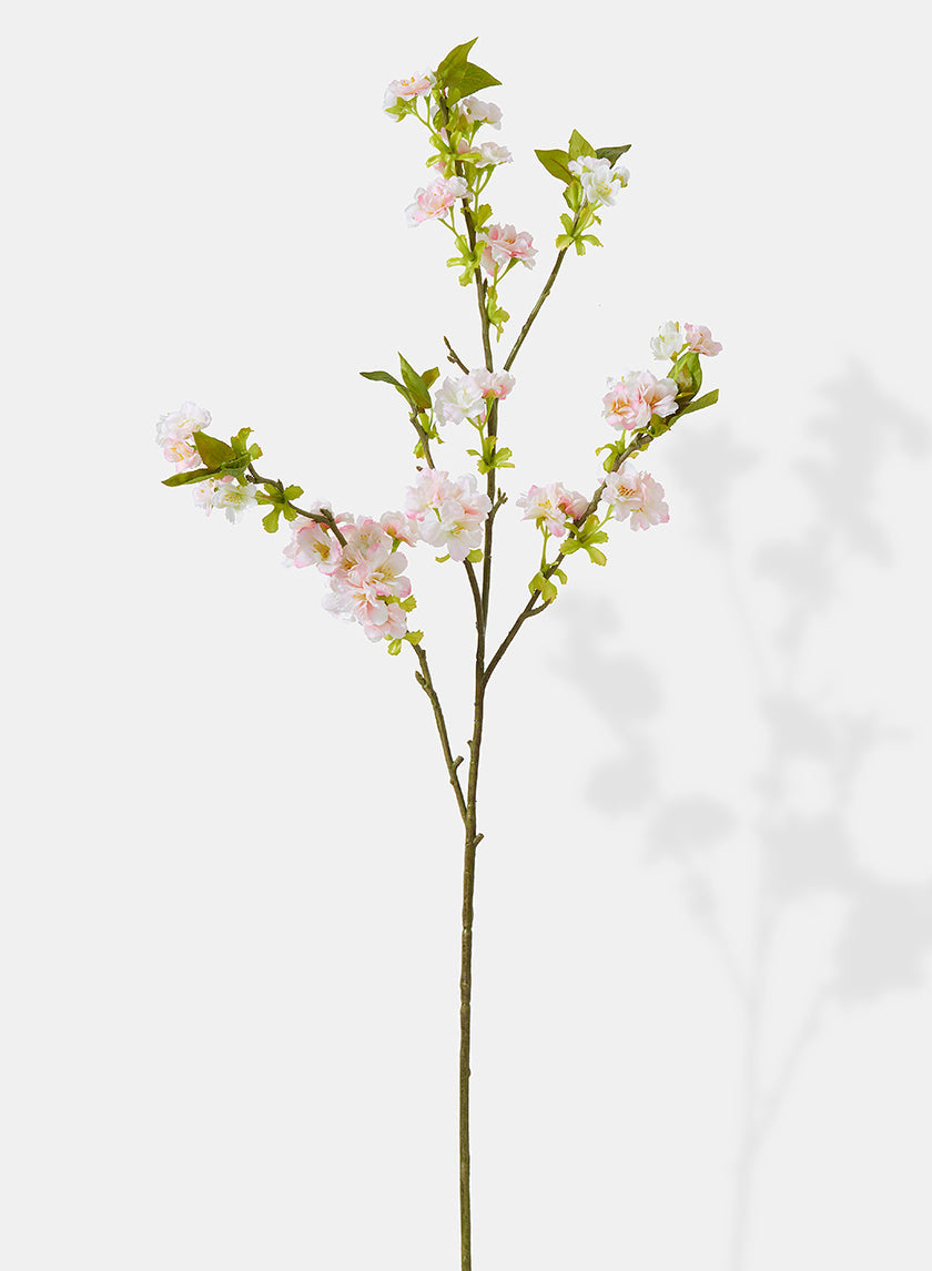 38in Long Cream Sakura Branch, Case of 6